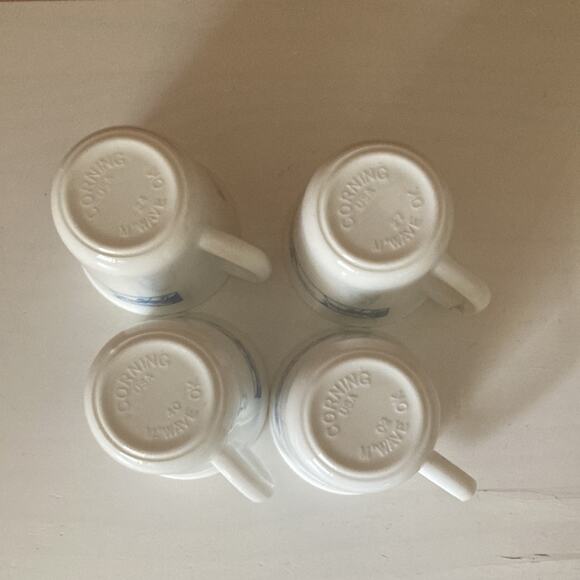 Vintage Corelle Corning “Harvest Time” Mugs, Set of 4 - Picture 5 of 8